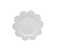 Bordallo Pinheiro Lot de 2 plaques de chargement Géranium Blanc