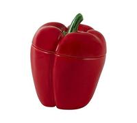 Bordallo Pinheiro Poivron rouge décoratifs Conteneur Box, petite