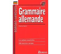 Bordas langues : Grammaire allemande