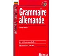 Bordas langues : Grammaire allemande