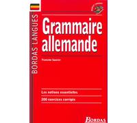 Bordas Langues - Grammaire allemande - Francine Saucier - Bordas - broché - Scolaire / Universitaire