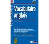Bordas Langues - Vocabulaire anglais Michèle Dimier-Quique (Auteur)
