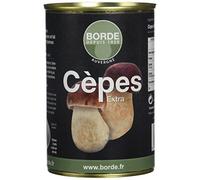 Borde Cèpes Extra en Conserve Boîte 1/2 - 225 g - Lot de 2