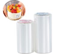 Borde De Pastel De Mousse, Envoltura De Postre Envolvente Con Borde De Pastel S, Banda Para Mascotas, Collar De Postre, Herramientas De Decoración De Pasteles Diy