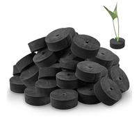 BORDEAG 100 Pièces Jardin Clone Colliers, Colliers De Clone De Jardin, Colliers Clones De Jardin, Colliers De Clones pour Hydroponie, Cloning, Plante Germination en DIY Cloner Et Clone Machines, Noir