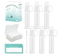 Bordeag 6pcs Collecteur De Colostrum 6ml Collecteur De Lait Maternel, Kit De Collecte De Colostrum Colostrum Collector Réutilisable Colostrum Kit Collector, Sans BPA, Recueil Lait Maternel