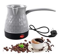 BORDEAG Cafetière électrique turque - 500 ml - Cafetière turque électrique - 220 V - Pour induction, maison, bureau, voyage (B)