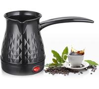BORDEAG Cafetière turque à induction - 500 ml - Pour le camping - Noir élégant