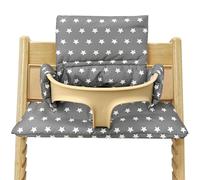 BORDEAG Coussin d'assise pour chaise haute Stokke Tripp Trapp Trapp - Coussin d'assise avec graphiques mignons - Confort - Facile à nettoyer - Lavable en machine (C)