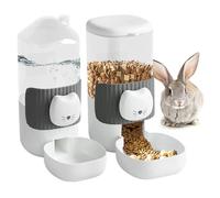 BORDEAG Distributeur Automatique pour Chat, Distributeur De Nourriture, Distributeur pour Nourriture, Suspendue Mangeoire pour Chat, Distributeur d'eau Et De Nourriture pour Animaux