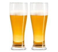 BORDEAG Lot de 4 Verres à Bière Blanche Transparents, 720ml Verre a Biere, Verre a Biere 50cl, Haut Verres à Bière pour Maison, Restaurant, L'hôtel, Restaurant et Bar, Grande Capacité, Transparent