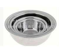 BORDEAG Lot De 5 Bols Mélangeurs En Acier Inoxydable, Saladiers En Acier Inoxydable, Ensemble De Bols Mélangeurs, Empilables, 580ml 900ml 1600ml 2050ml 2600ml Pour La Salade, La Cuisson, Le