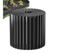 Bordeau De Clôture De Jardin - Bande De Bord Décorative À Haute Résistance, Diviseur De Jardin en Métal Ondulé, Bord du Jardins Flexible Durable, Rouleau en Acier Résistant Aux Intempéries | Séparate