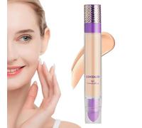 Bordeau de correcteur, correcteur pour les cercles sombres | 4 sur 1 Couverture complète durable Fondation étanche,Finition naturelle 7,5 ml Hydratation CC Cream Cosmetics pour les types de peau