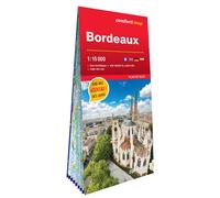 Comfort Map Carte grand format Bordeaux 1/15.000 laminée – Plan de ville