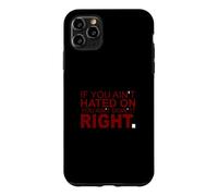 Bordeaux Bordeaux avec Inscription You Can Hate Me Now Coque pour iPhone 11 Pro Max