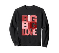 Bordeaux Bordeaux Big-Big-Love Bordeaux Rouge Bordeaux Sweatshirt