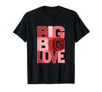 Bordeaux Bordeaux Big-Big-Love Bordeaux Rouge Bordeaux T-Shirt