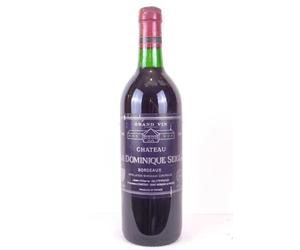 bordeaux château la dominique seigla rouge 1988 - bordeaux