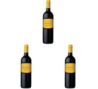 BORDEAUX DE DAUZAC - AOC Bordeaux - Grand Vin Rouge de Bordeaux - 100% Vegan - 1 Bouteille 0,75l Sélection du Château Dauzac Grand Cru Classé du Médoc (Lot de 3)