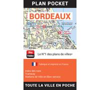 Bordeaux, Gironde - Plan de ville "pocket" | Blay Foldex