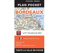 Bordeaux plan pocket 2024 - Blay-Foldex - Blay Foldex - Atlas / carte