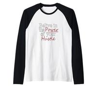 Bordeaux Rouge Bordeaux Believe in Your Hustle Bordeaux Manche Raglan