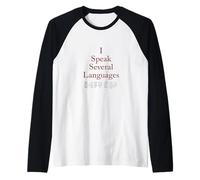 Bordeaux Rouge Bordeaux Couleur Argent Parler Rouge Bordeaux Manche Raglan