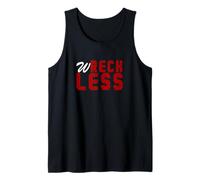 Bordeaux Rouge Bordeaux Couleur W-reck-Less Bordeaux Débardeur