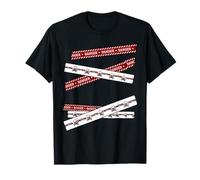 Bordeaux Rouge Bordeaux Do NOT Cross... Bordeaux Bordeaux T-Shirt