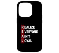 Bordeaux Rouge Bordeaux Everyone Ain't Real Coque pour iPhone 14 Pro