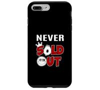 Bordeaux Rouge Bordeaux jamais épuisé Graphique Bordeaux Coque pour iPhone 7 Plus/8 Plus
