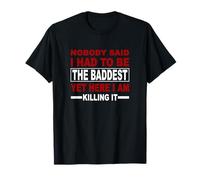 Bordeaux Rouge Bordeaux The Baddest Red Bordeaux T-Shirt