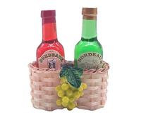 Bordeaux vin France Aimant de réfrigérateur 3D souvenir de voyage Collection cadeau maison & cuisine Decor Sticker magnétique Bordeaux France réfrigérateur aimant