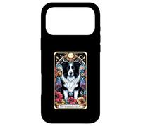 Border Collie Carte de Tarot pour Chien Motif étoile et Lune Coque pour iPhone 17 Pro Max