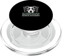 Border Collie est Plus Intelligent Que Mon Intelligence étudiante d'honneur PopSockets PopGrip pour MagSafe