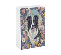 Border Collie Étui à cigarettes élégant et léger pour distributeur de cigarettes fumé étanche Accessoires pour camping randonnée