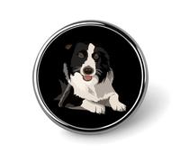 Border Collie Fantaisie Pin's Épingle à revers Broche Badge Cravate Bijoux Décor pour Chapeaux Vestes Chemises