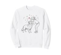 Border Collie Lover Dog Mom Cute Border Collie Sweatshirt