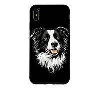 Border Collie Motif Amoureux des Chiens Chiot Doux Collies Coque pour iPhone XS Max