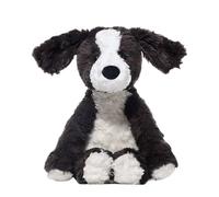 Border Collie Peluche - Chiot Noir Et Blanc | Peluche Border Collie Réaliste, Mignon Border Collie Embrassant Animal, Jouet Réaliste Noir Et Blanc Pour , Filles, Famigl