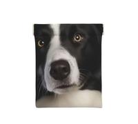 Border Collie, Sac de Rangement pour Femmes, Portefeuille supérieur à Presser, Petit Porte-Monnaie, Pochette de Changement