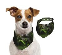 Border Collie Stone Sweet Brown Chiens Animaux de Compagnie,Bandanas pour Chien, écharpe en Coton, Bavoirs réglables pour Animaux de Compagnie,L