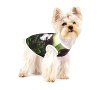 Border Collie Stone Sweet Brown Chiens Animaux de Compagnie,T-Shirt sans Manches en Coton pour Animaux de Compagnie, Gilet Respirant, Extensible et Doux,S