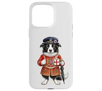 Border Collie Tour de Londres Gardien Café Angleterre Coque pour iPhone 15 Pro Max