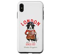 Border Collie Tour de Londres Gardien Café Angleterre Coque pour iPhone XS Max