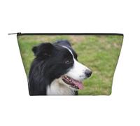 Border Collie, Trousse de Toilette Trousse de Maquillage Sac à cosmétiques Trousse de Toilette de Voyage Portable