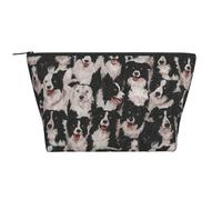 Border Collie, Trousse de Toilette Trousse de Maquillage Sac à cosmétiques Trousse de Toilette de Voyage Portable