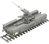 Border MODEL - Maquette Canon German 88mm Gun Flak 36 W/ssys Wagon |border Model|bt-044| 1:35 Maquette Char Promo