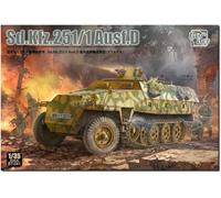 بوردر مودل Border Model - Maquette Semi-chenillé SD.kfz.251/1 Ausf.d |Border Model|bt-041| 1:35 Maquette Char Promo